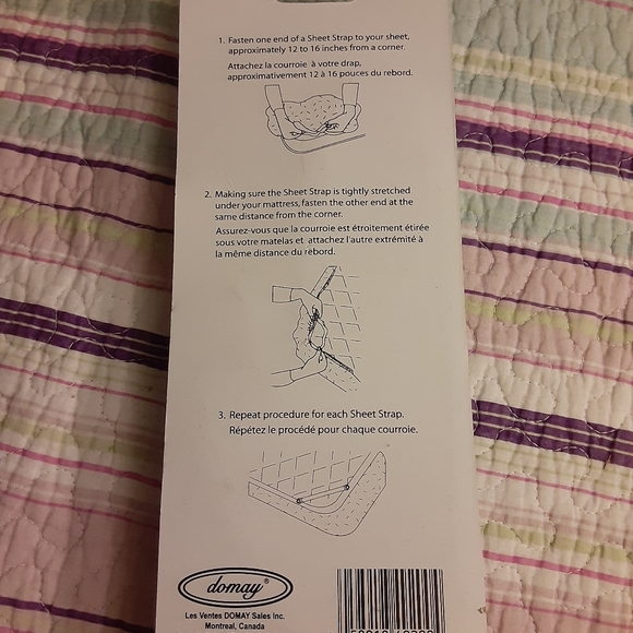 4 Sheet straps attaches-Draps - Picture 5 of 8